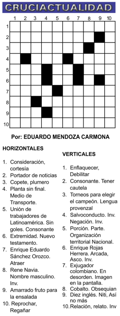 Crucigrama