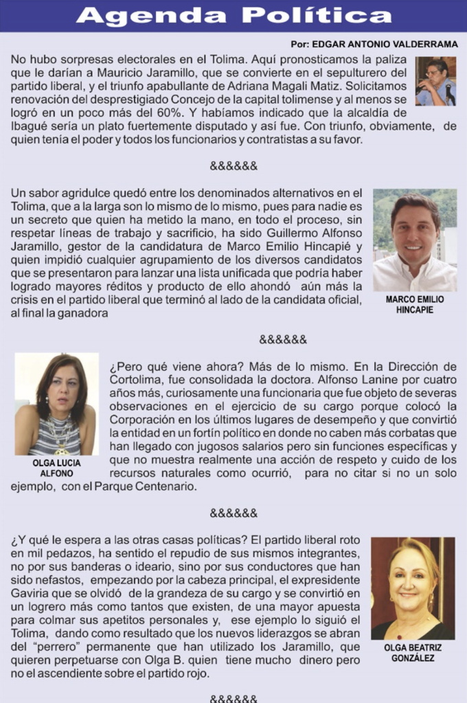 agenda