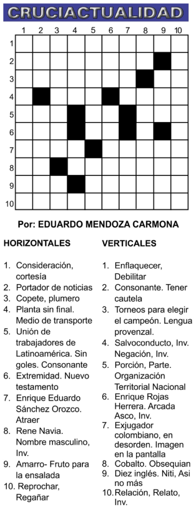 crucigrama