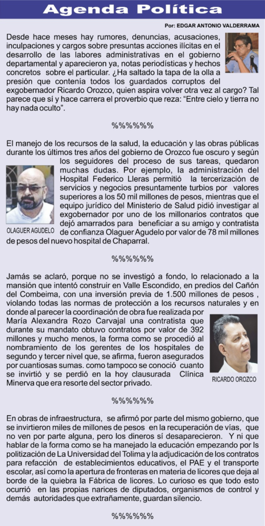 agenda