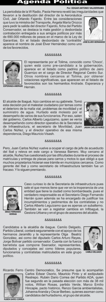 agenda