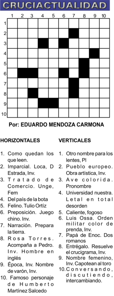 Crucigrama