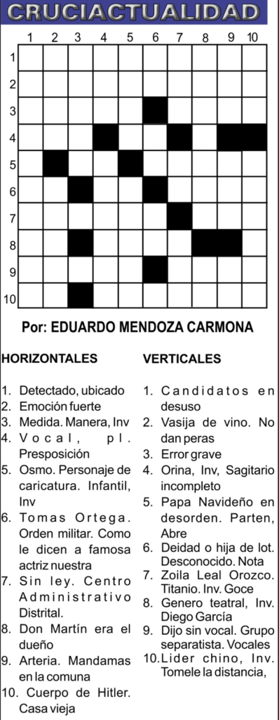 Crucigrama