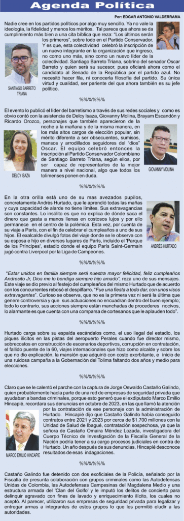 agenda